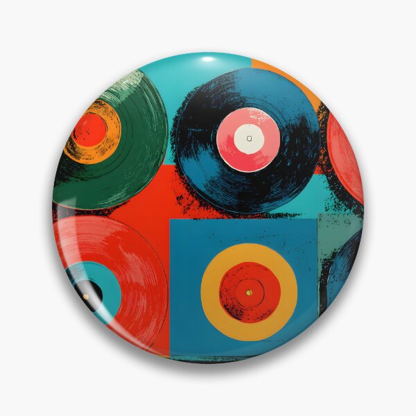 Item preview, Celebrate the Spin - A Vibrant Abstract Tribute to Vinyl Music Color and Retro Energy designed and sold by OlfactoART Studio.