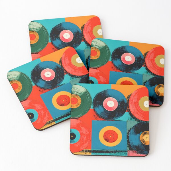 Item preview, Celebrate the Spin - A Vibrant Abstract Tribute to Vinyl Music Color and Retro Energy designed and sold by OlfactoART Studio.