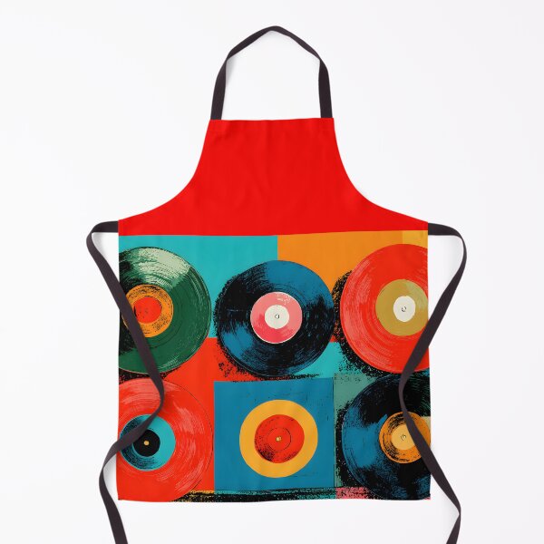 Item preview, Celebrate the Spin - A Vibrant Abstract Tribute to Vinyl Music Color and Retro Energy designed and sold by OlfactoART Studio.