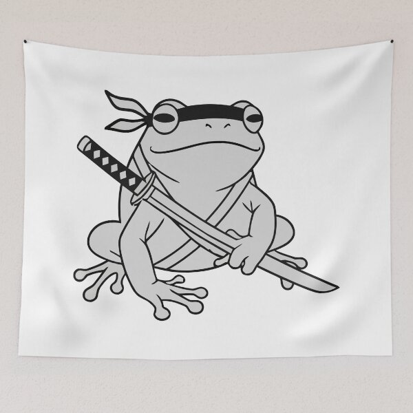 Item preview, Ninja Frog  designed and sold by Amir Faysal.