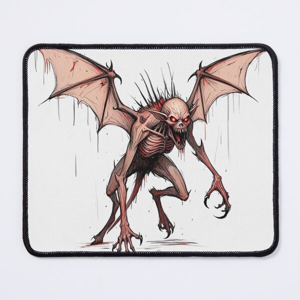 Item preview, Demon illustration designed and sold by Vintage Designs +.