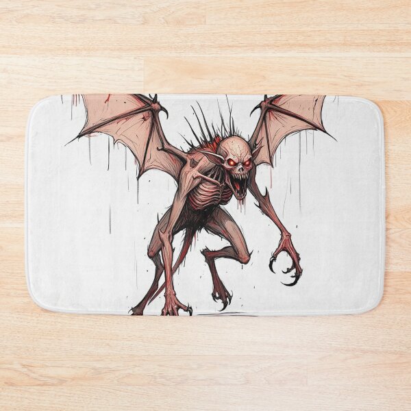 Item preview, Demon illustration designed and sold by Vintage Designs +.