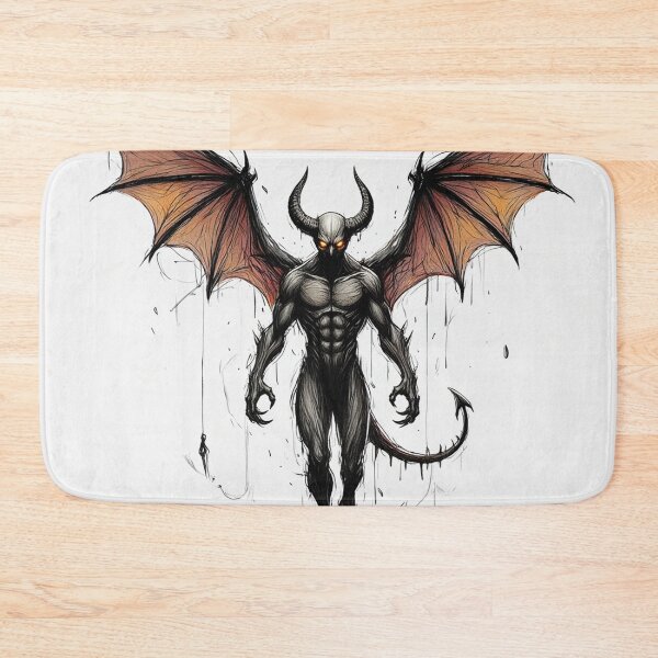 Item preview,  Demon illustration designed and sold by Vintage Designs +.