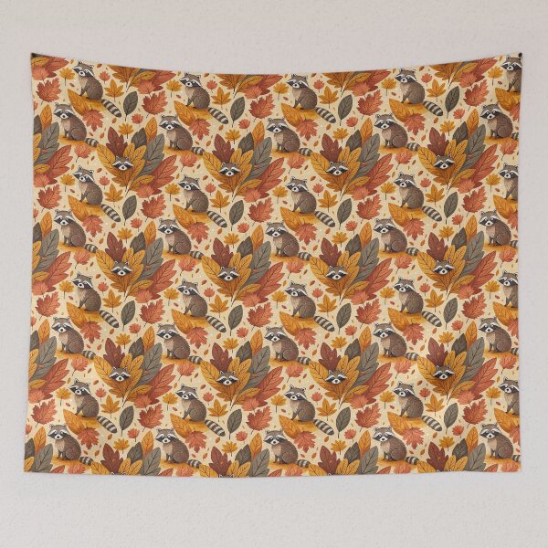 Item preview, A cutesy and seamless autumnal pattern designed and sold by Merrylands Artshop.