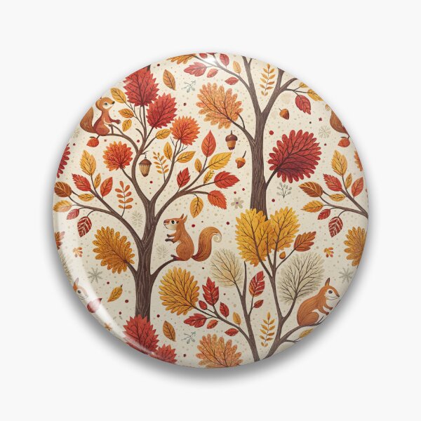 Item preview, A cozy and cute seamless pattern for autumn designed and sold by Merrylands Artshop.