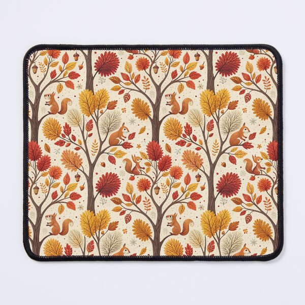 Item preview, A cozy and cute seamless pattern for autumn designed and sold by Merrylands Artshop.