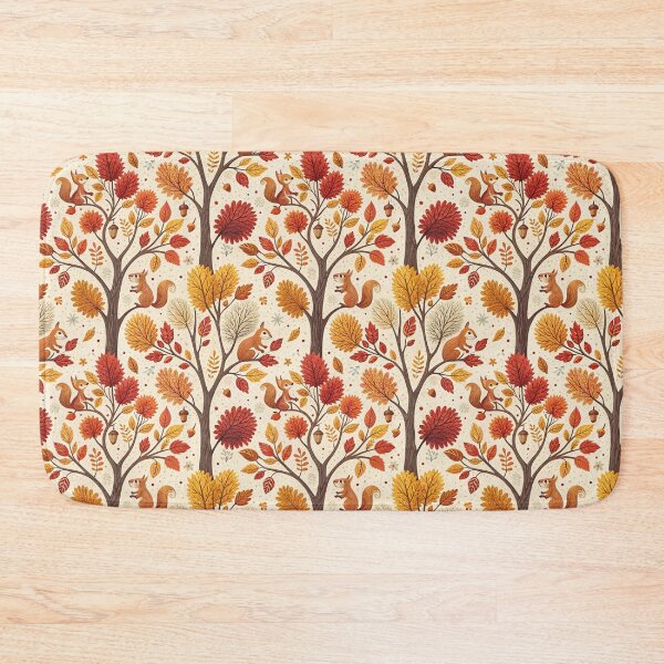 Item preview, A cozy and cute seamless pattern for autumn designed and sold by Merrylands Artshop.