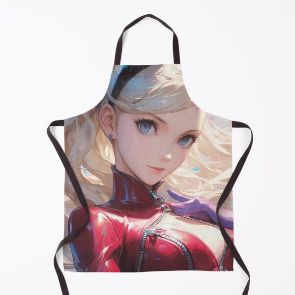 Item preview, Ann Takamaki Persona 5 Anime Phantom Thief Panther Red Catsuit Blonde designed and sold by PMartistStudio.