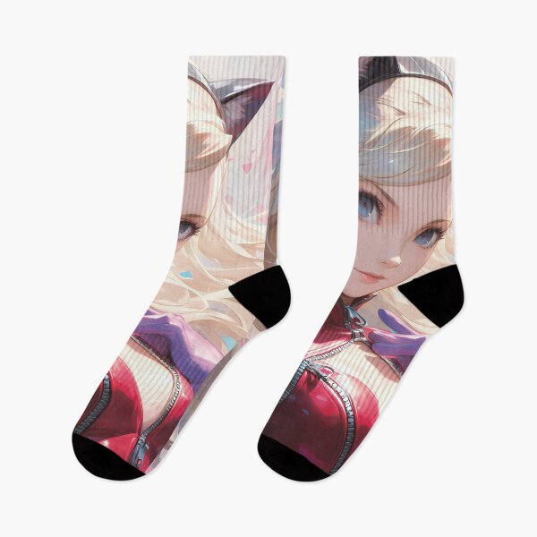 Item preview, Ann Takamaki Persona 5 Anime Phantom Thief Panther Red Catsuit Blonde designed and sold by PMartistStudio.