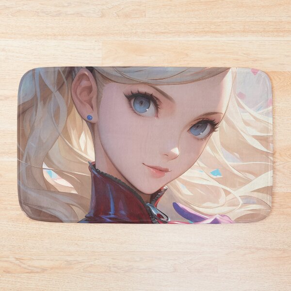 Item preview, Ann Takamaki Persona 5 Anime Phantom Thief Panther Red Catsuit Blonde designed and sold by PMartistStudio.