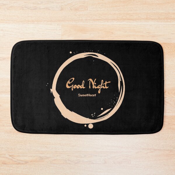 Item preview, Good Night SweetHeart-Cute Romantic Quote Design designed and sold by CozyInkdesign.