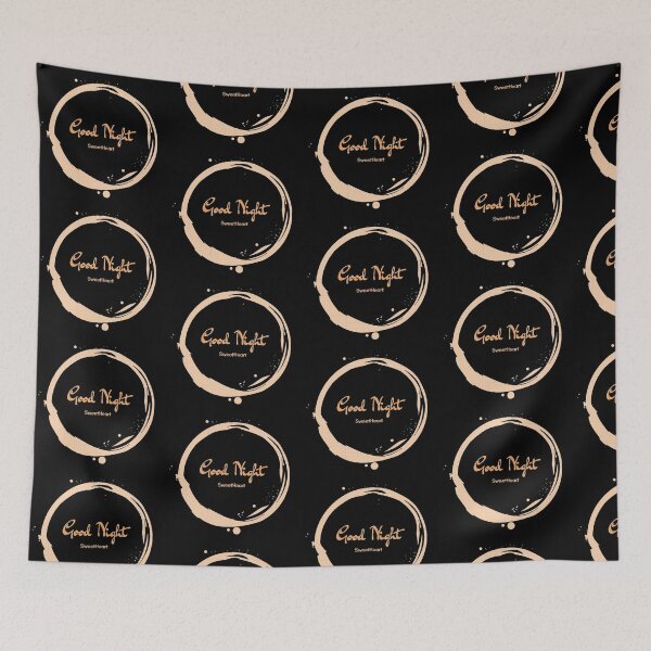 Item preview, Good Night SweetHeart-Cute Romantic Quote Design designed and sold by CozyInkdesign.