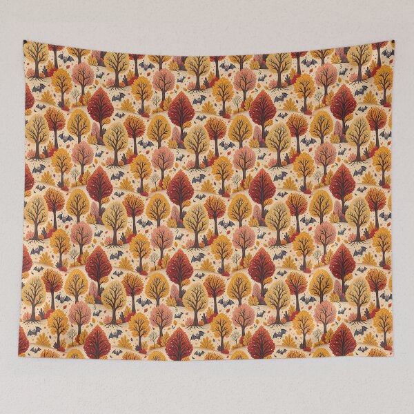 Item preview, A cutesy and seamless autumnal pattern designed and sold by Merrylands Artshop.