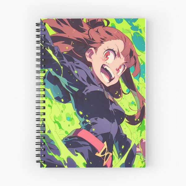 Item preview, Atsuko Akko Kagari Little Witch Academia Anime Energetic Magic Spell Action designed and sold by PMartistStudio.