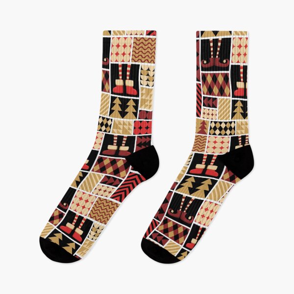 Item preview, Christmas abstract print designed and sold by DarianaArt.