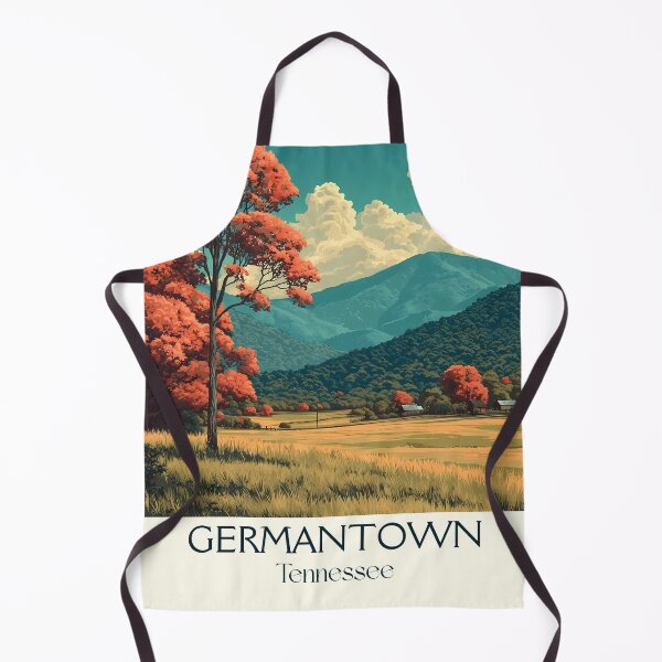 Item preview, Germantown Tennessee Retro Wall Art | Tennessee Autumn designed and sold by TuncGK.
