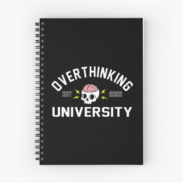 Item preview, Overthinking University designed and sold by DAFIN.