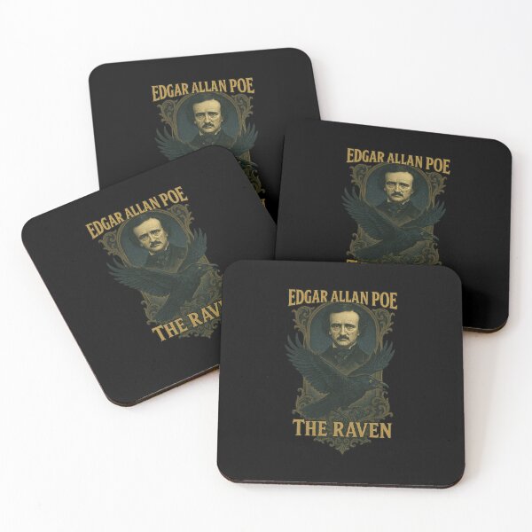 Item preview, The Raven - Edgar Allan Poe Vintage Illustration version 2 designed and sold by DandoLaTalla.