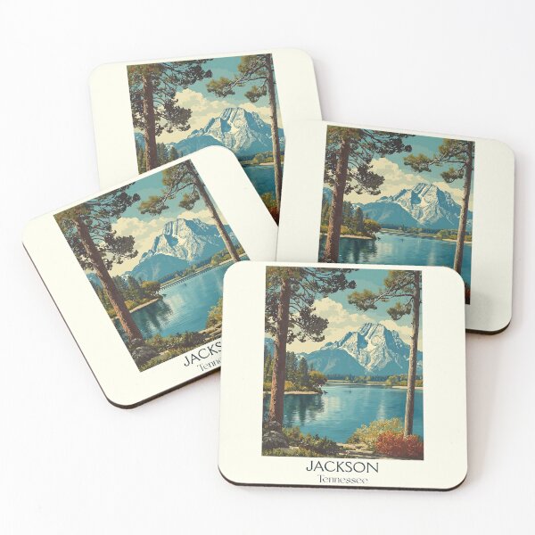 Item preview, Jackson Tennessee Vintage Travel Art | West Tennessee Lake designed and sold by TuncGK.
