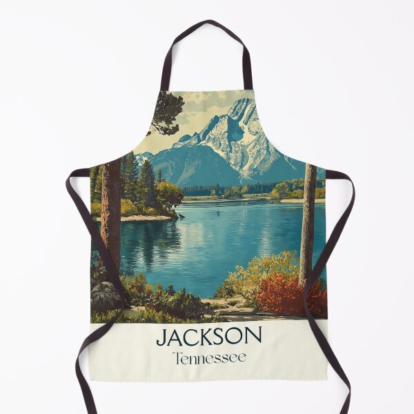 Item preview, Jackson Tennessee Vintage Travel Art | West Tennessee Lake designed and sold by TuncGK.
