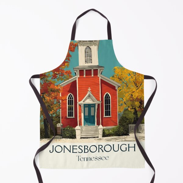 Item preview, Jonesborough Tennessee Retro Wall Art | Tennessee's Oldest Town designed and sold by TuncGK.