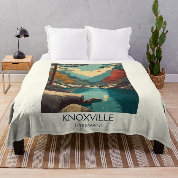 Item preview, Knoxville Tennessee Retro Wall Art | Urban Wilderness designed and sold by TuncGK.