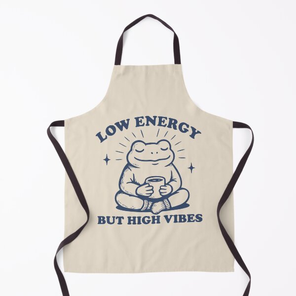 Item preview, Low energy but high vibes Frog designed and sold by BrownHorse90s.