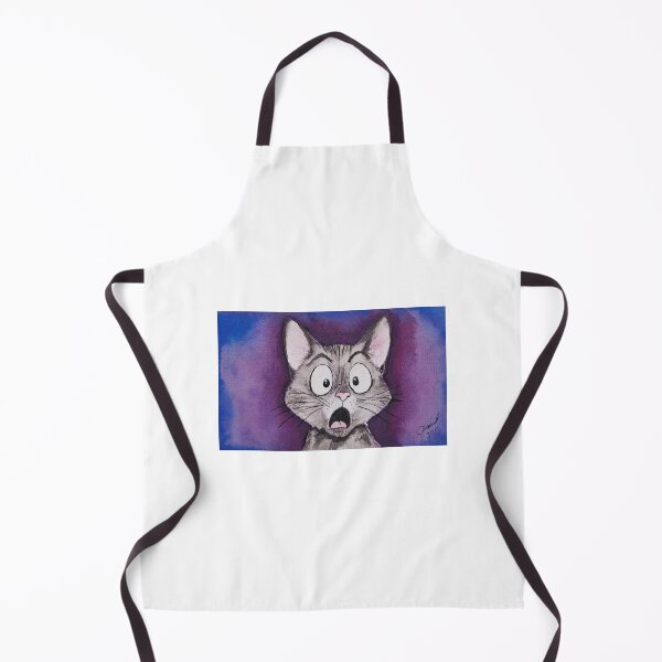 Item preview, Shocked Kitty designed and sold by Janie Farist Watercolor.