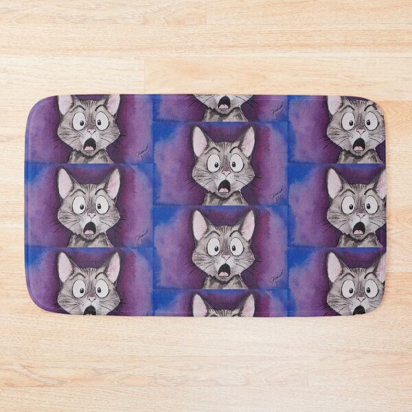 Item preview, Shocked Kitty designed and sold by Janie Farist Watercolor.
