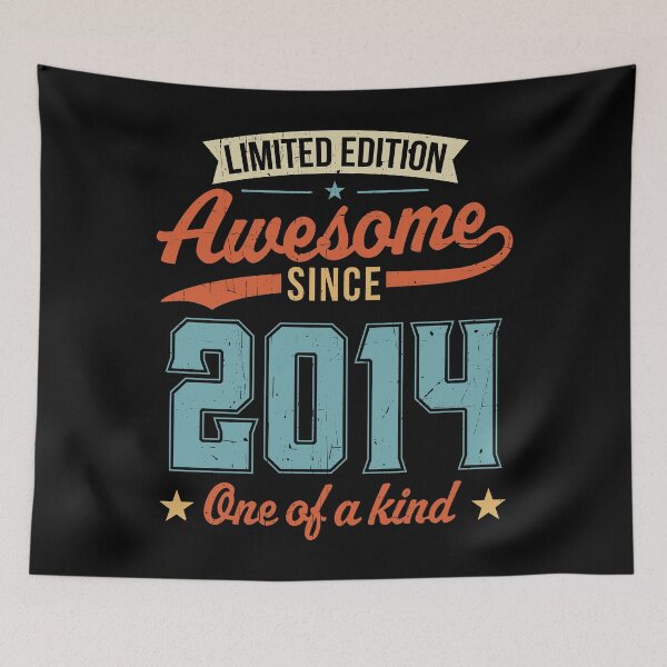 Item preview, Awesome Since 2014 designed and sold by PaulSDesign.
