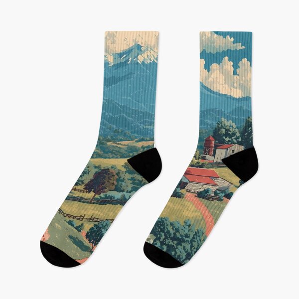 Item preview, Maryville Tennessee Vintage Travel Art | Smoky Mountain Views designed and sold by TuncGK.