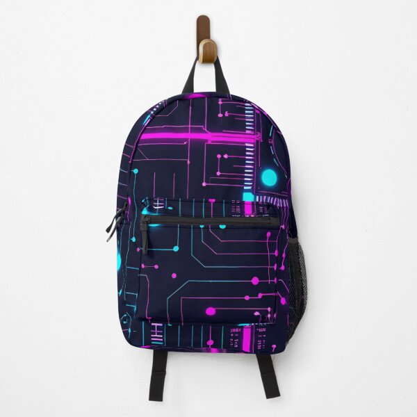 Item preview, Neon Cybercircuit Trace Grid 5 designed and sold by Tom-Johnson.
