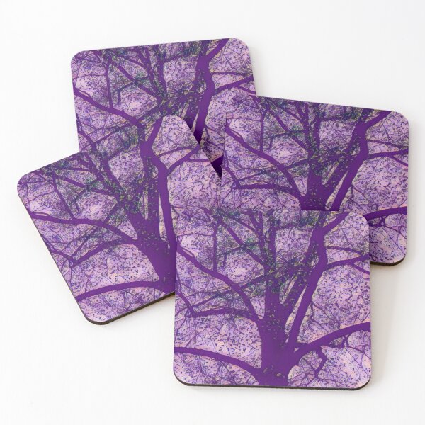 Item preview, purple branches designed and sold by MiKaBerlin.