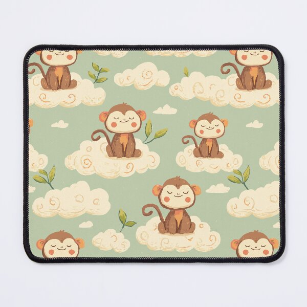 Item preview, Cute Monkey Pattern designed and sold by bapupa.
