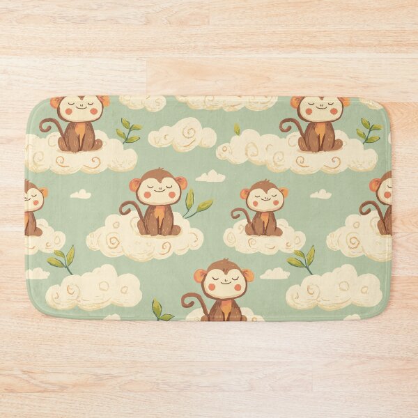 Item preview, Cute Monkey Pattern designed and sold by bapupa.