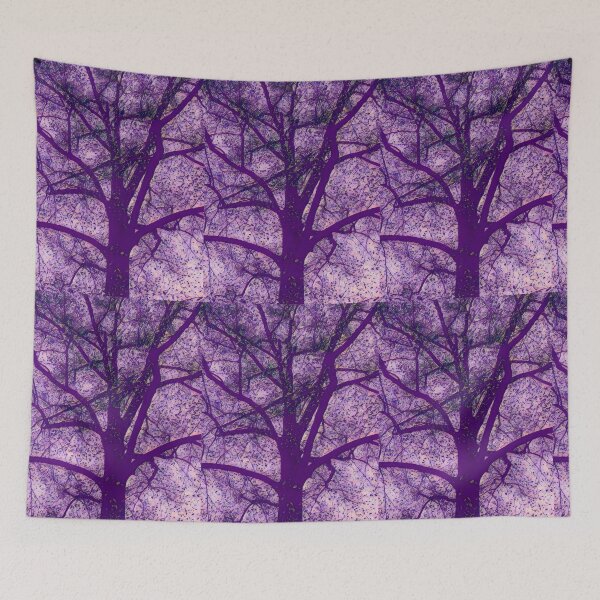 Item preview, purple branches designed and sold by MiKaBerlin.