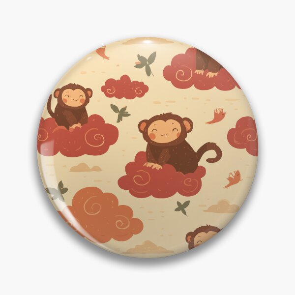 Item preview, Sweet Monkey Pattern designed and sold by bapupa.