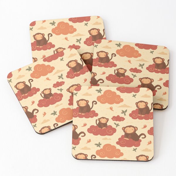 Item preview, Sweet Monkey Pattern designed and sold by bapupa.