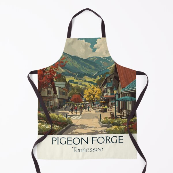 Item preview, Pigeon Forge Tennessee Retro Wall Art | Smoky Mountain Fun designed and sold by TuncGK.