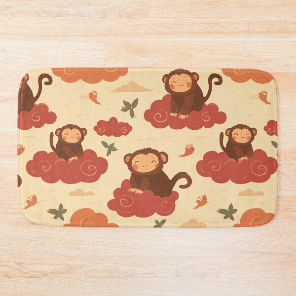 Item preview, Sweet Monkey Pattern designed and sold by bapupa.