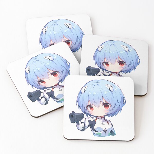 Item preview, Rei Ayanami Neon Genesis Irina Shidou High School DxD Anime Chibi Gun designed and sold by PMartistStudio.