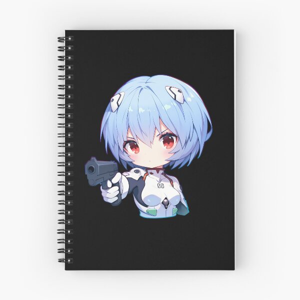 Item preview, Rei Ayanami Neon Genesis Irina Shidou High School DxD Anime Chibi Gun designed and sold by PMartistStudio.