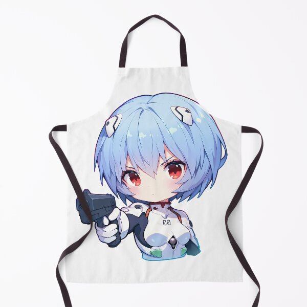 Item preview, Rei Ayanami Neon Genesis Irina Shidou High School DxD Anime Chibi Gun designed and sold by PMartistStudio.