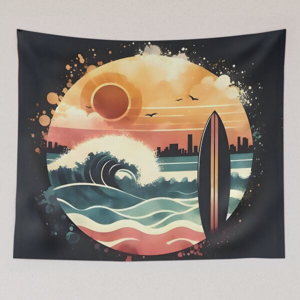 Item preview, Retro Surf designed and sold by GraphicsClub.