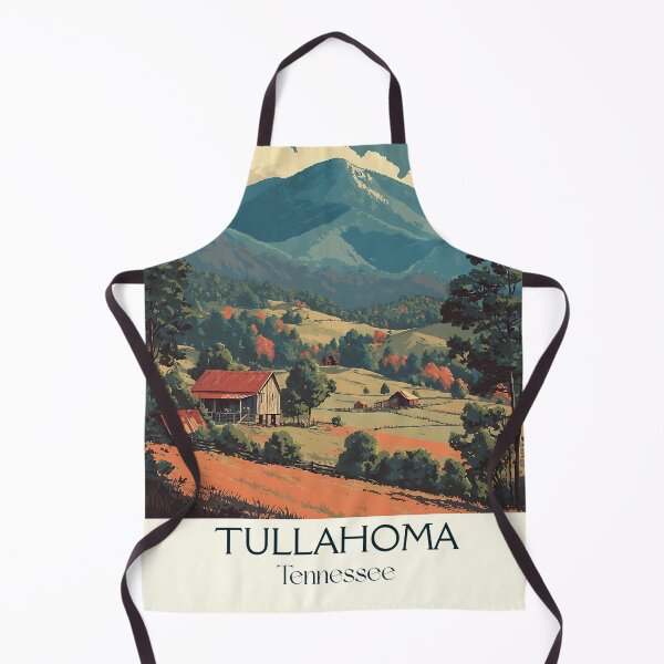 Artikelvorschau, Tullahoma Tennessee Retro Wandkunst | Highland Rim Landschaft entworfen und verkauft von TuncGK.