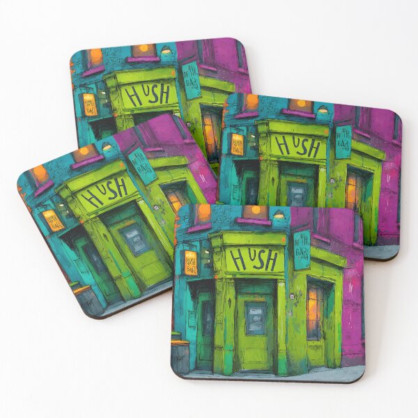 Item preview, Step into Hush - A Vibrant Abstract Celebration of Urban Charm Color and Lively Energy designed and sold by OlfactoART Studio.