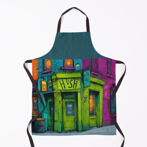 Item preview, Step into Hush - A Vibrant Abstract Celebration of Urban Charm Color and Lively Energy designed and sold by OlfactoART Studio.