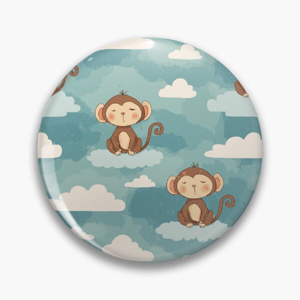 Item preview, Playful Monkey Pattern designed and sold by bapupa.