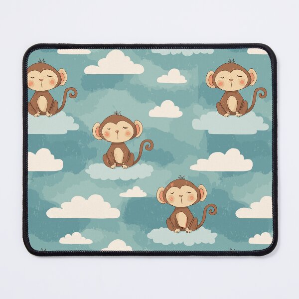 Item preview, Playful Monkey Pattern designed and sold by bapupa.