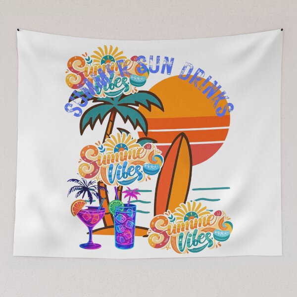 Item preview, Summer Sun Drinks  designed and sold by Azazel77.